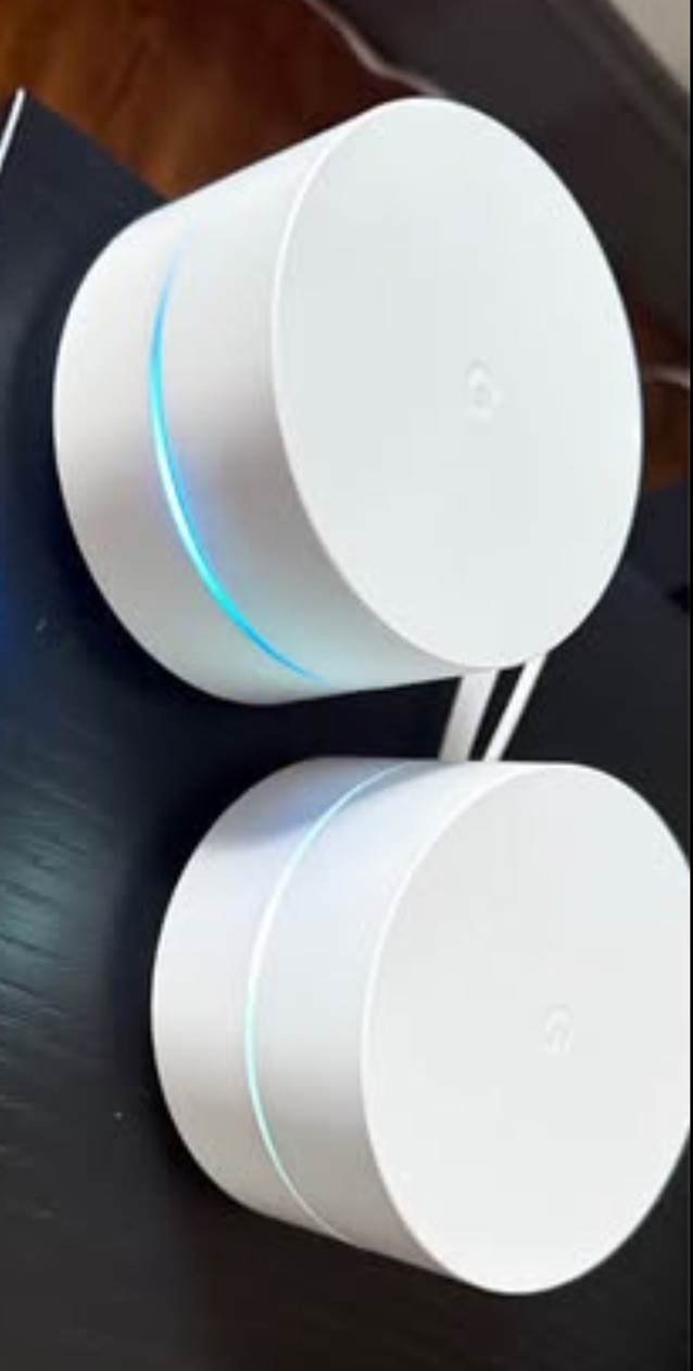 2x Google Nest WiFi H2D 2nd Gen Mesh AC2200 Router 