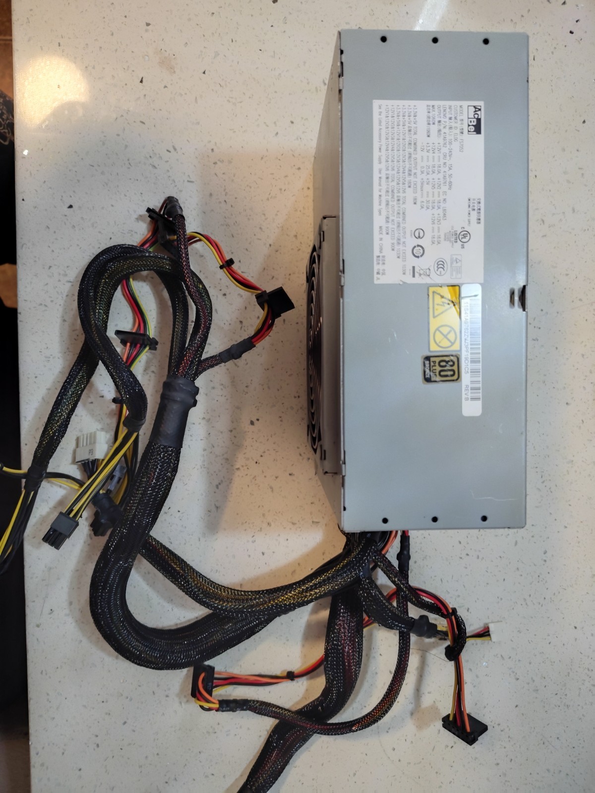 AcBel Switching Power Supply 1030W FS7052 for Lenovo IBM 41A9762 D20
