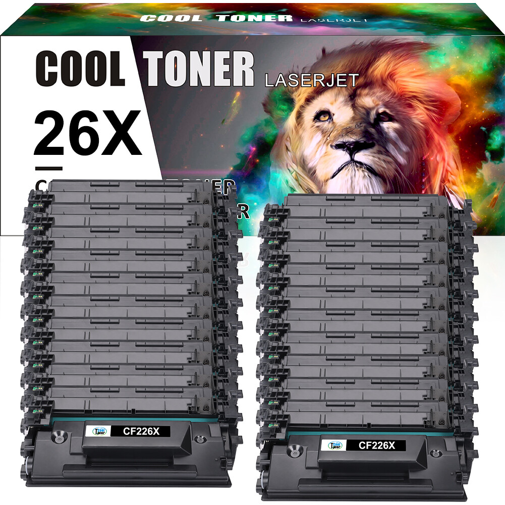 20PK Compatible With HP LaserJet Pro M402n MFP High Yield CF226X 26X Black Toner
