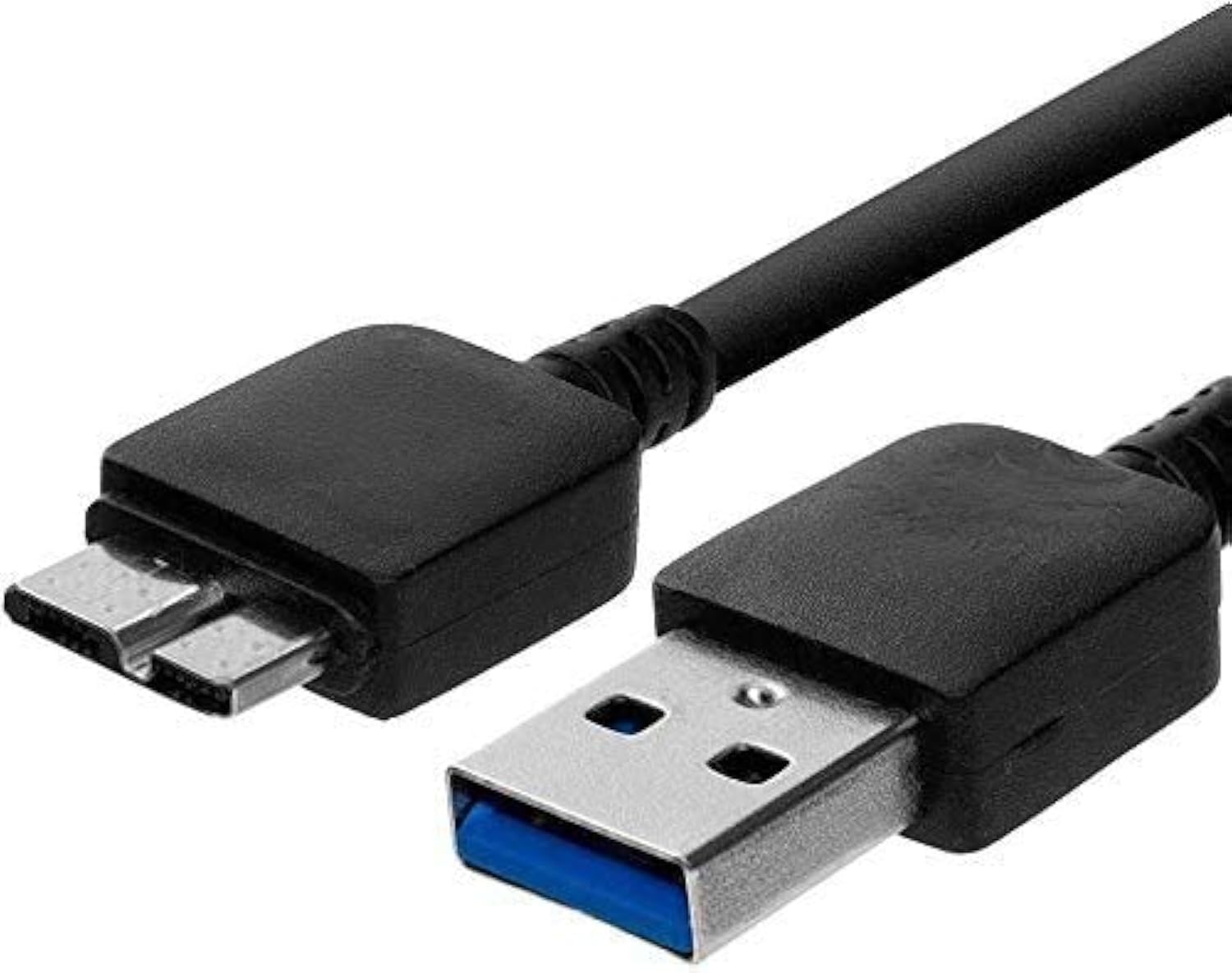 NTQinParts Replacement PC USB3.0 Data Sync Power Charger Cable 3 feet, Black