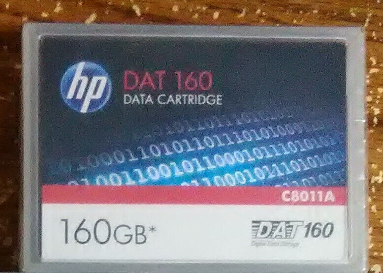 HP DAT 160 DAT160 Data Cartridge New Sealed C8011A 160 GB