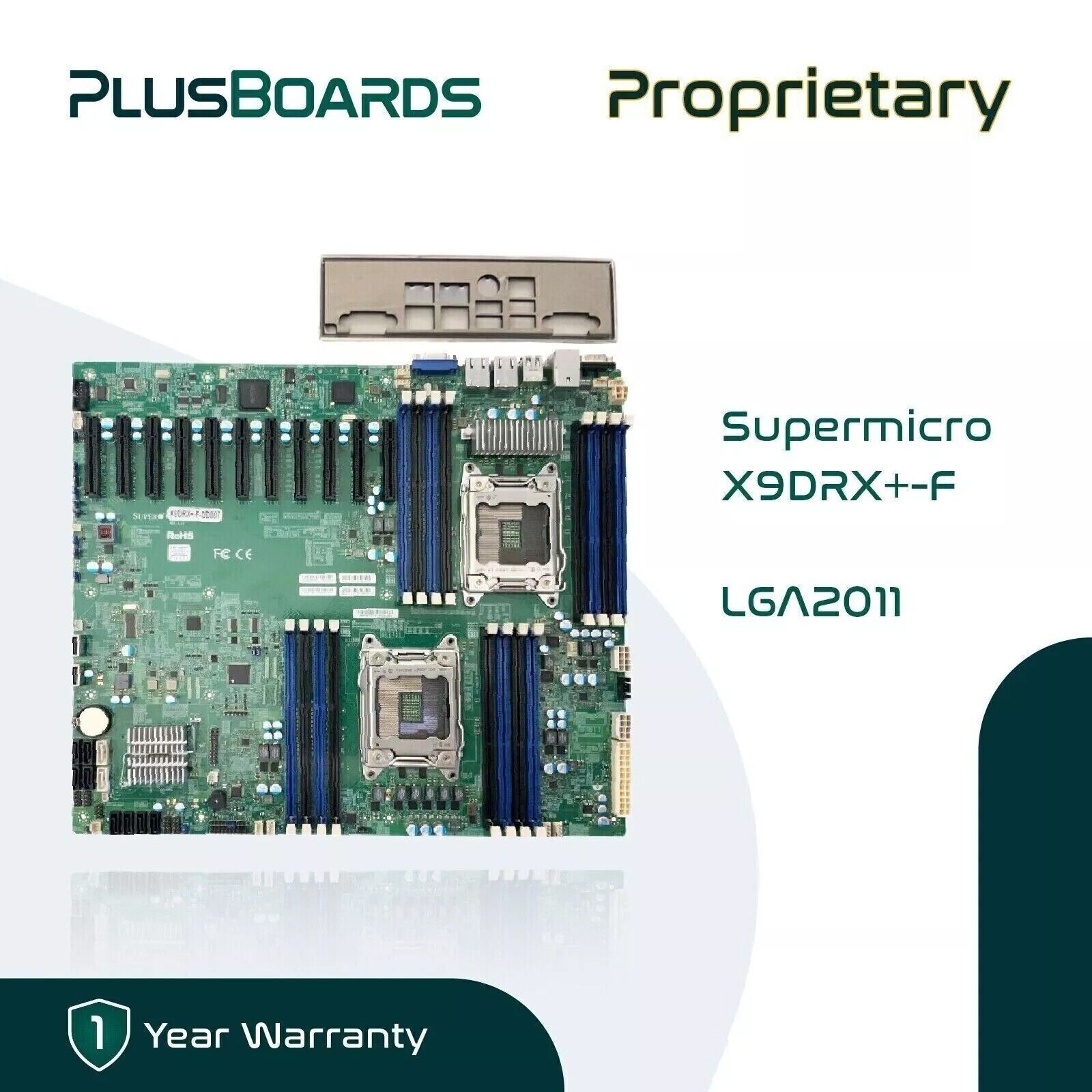 NEW Supermicro X9DRX+-F Proprietary Dual LGA 2011 DDR3 Dual LAN Motherboard