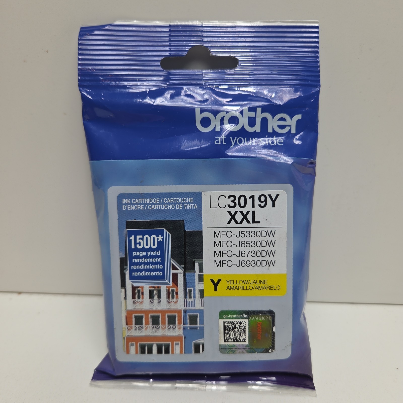 NEW OEM - BROTHER LC3019 XXL YELLOW INK CARTRIDGE - LC3019Y 2027