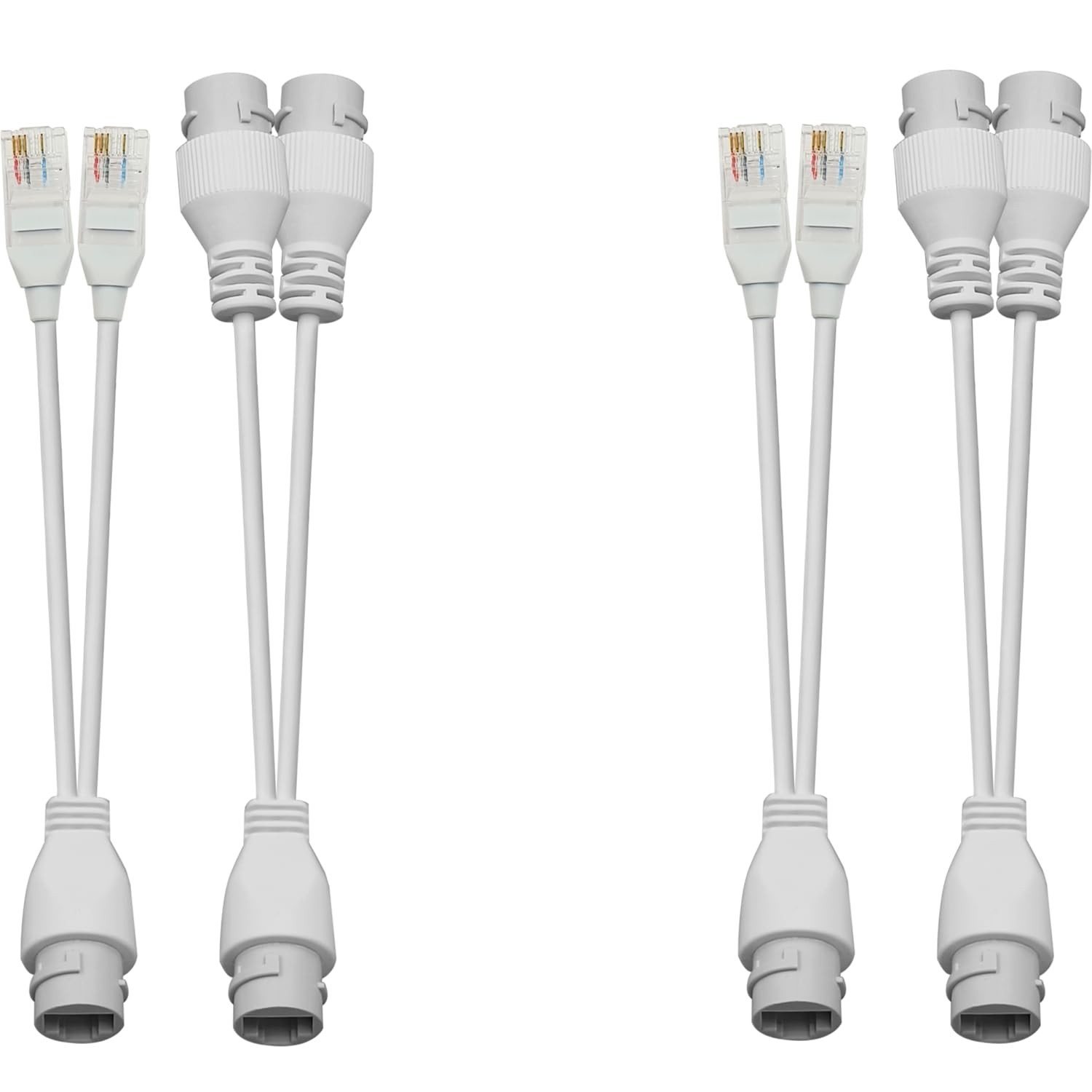 Ethernet PoE Splitter Combiner Adapter - Outdoor PoE Converter for IP Cameras