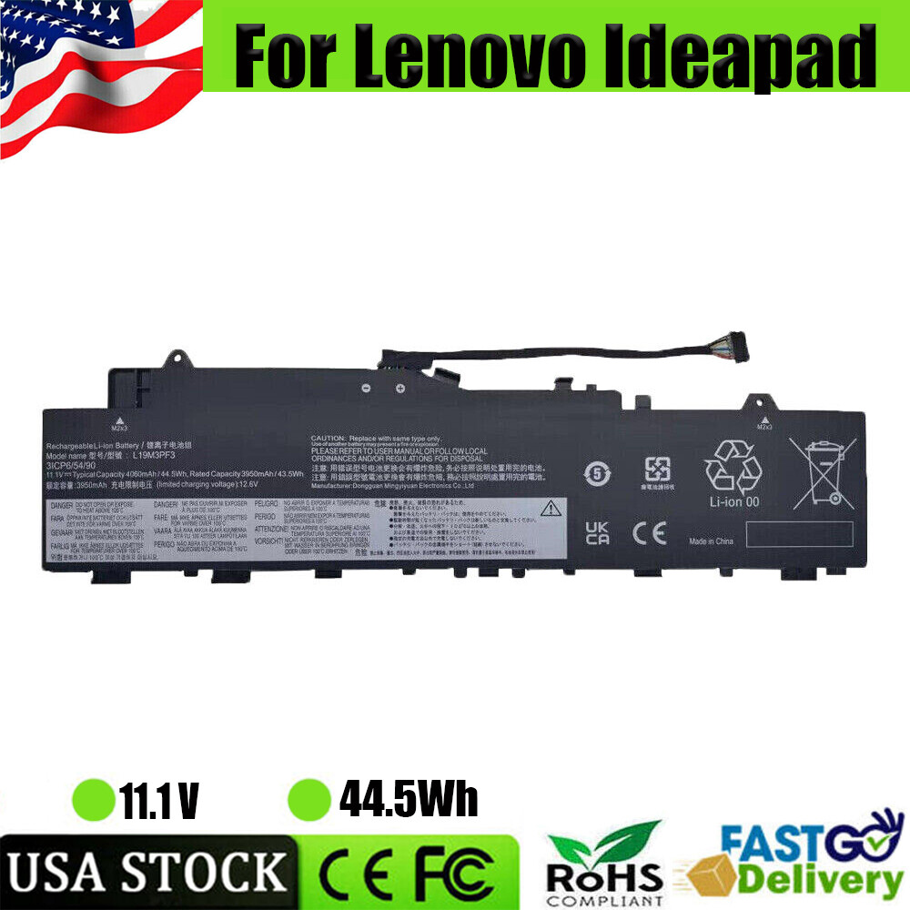 L19C3PF3 L19M3PF3 L19M3PF4 BATTERY 44.5WH FOR LENOVO IDEAPAD 5-14ARE05 5-14IIL05