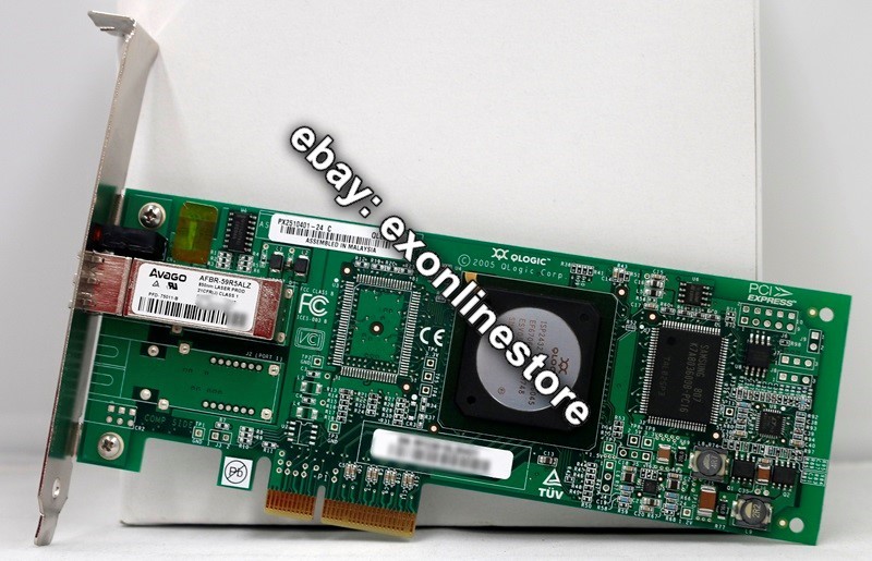39R6525 - QLogic 4Gb FC Single-Port PCIe HBA High Profile (FRU: 39R6526)