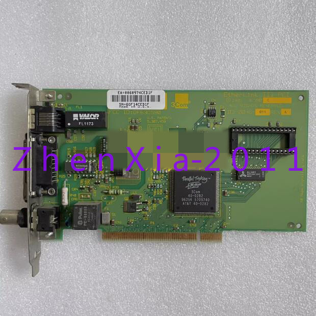 1PC Used 3COM network card EtherLink III PCI 3C590C 03-0046-011 REV A