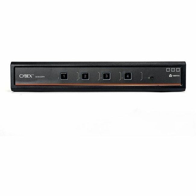 Vertiv Cybex SC900 Secure KVM | Dual Head | 4 Port Universal DisplayPort | USB-C