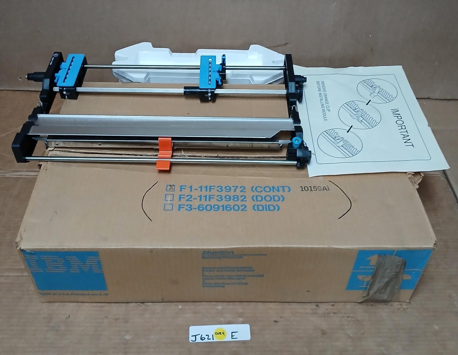 NEW IN BOX IBM 11F3972 F1 tractor 4230  E