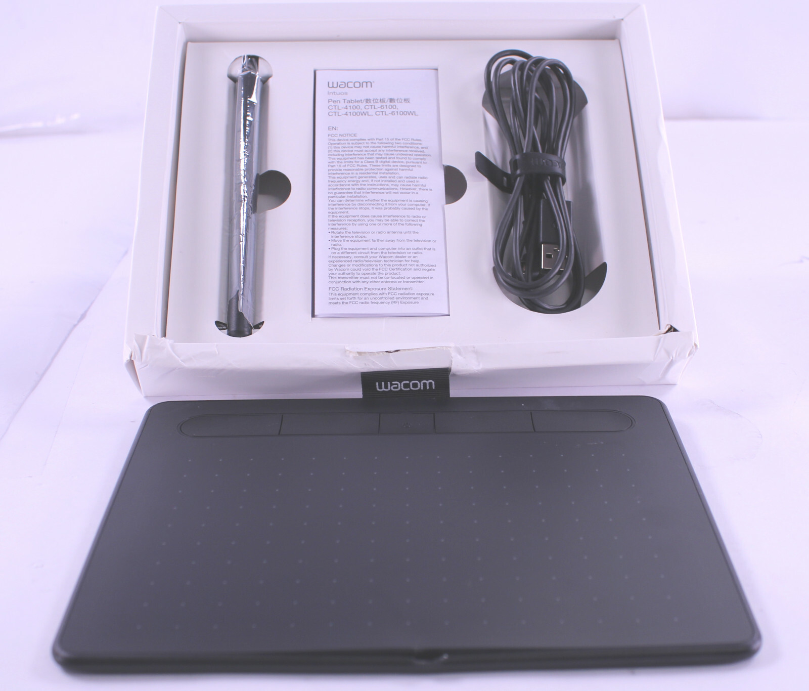 Wacom Intuos Wireless CTL-4100WL/P SMALL  Bluetooth Art Graphics Tablet