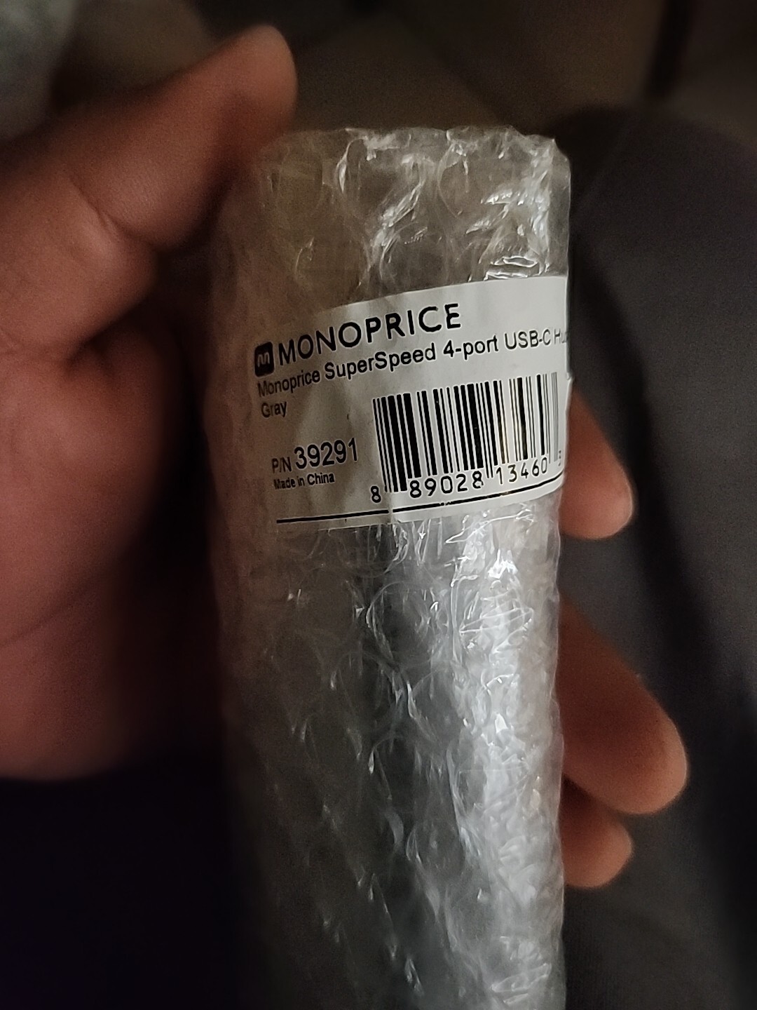 Monoprice 39291 SuperSpeed 4-Port USB-C Hub New