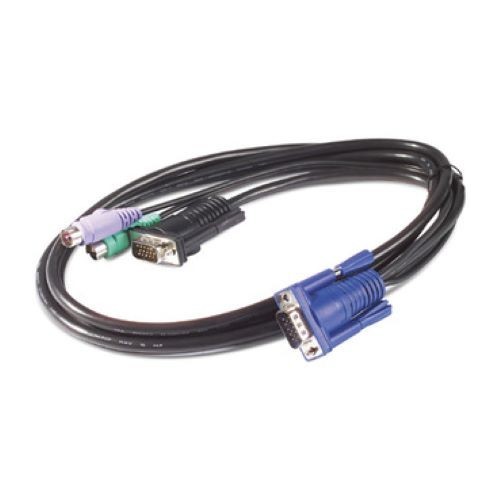 APC AP5250 KVM PS/2 Cable, 6ft (1.8 m), AP5201, AP5202, AP5808, AP5816, KVM1116R