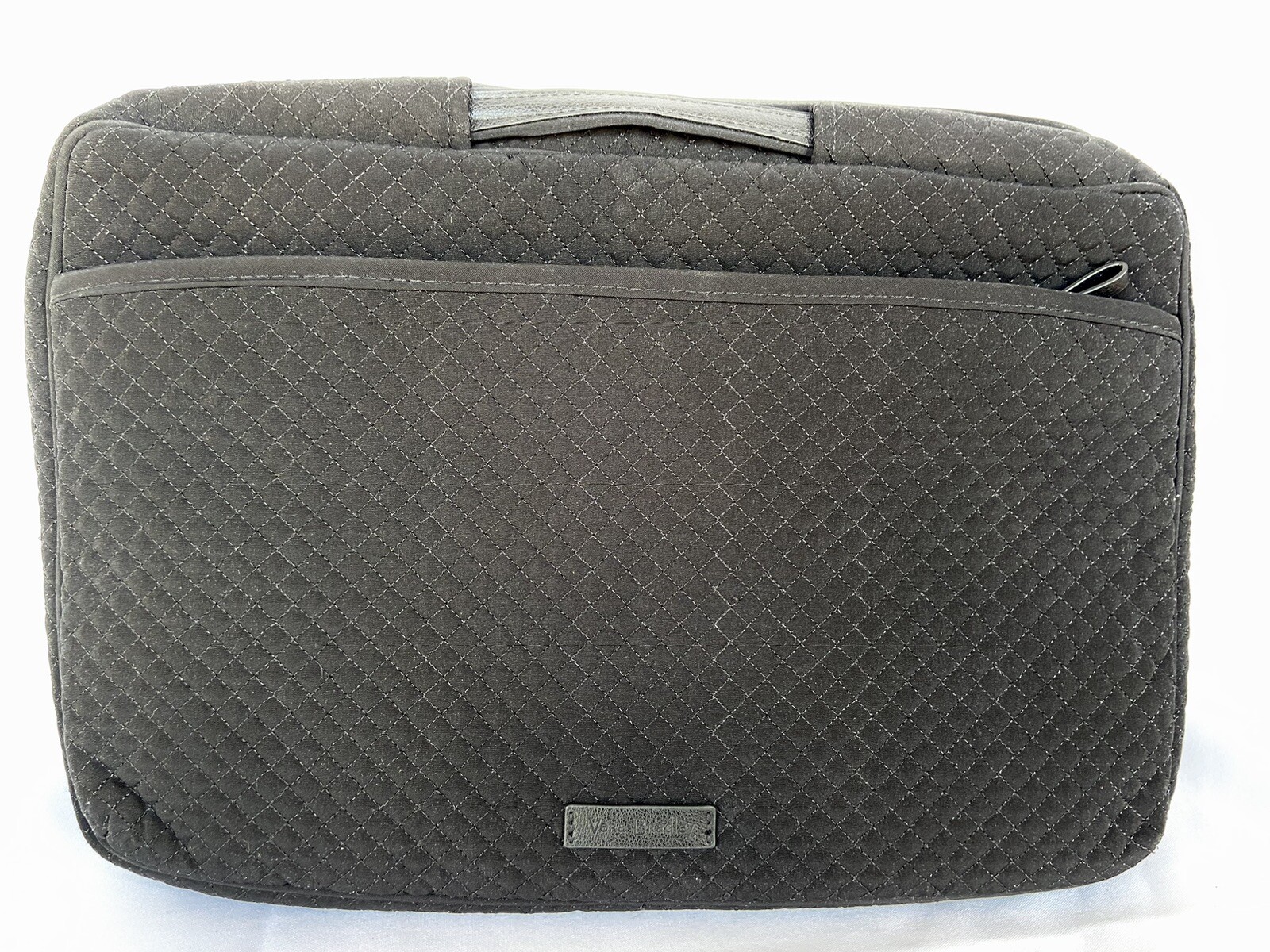 Vera Bradley Iconic Laptop Tablet Sleeve in Classic Black Microfiber