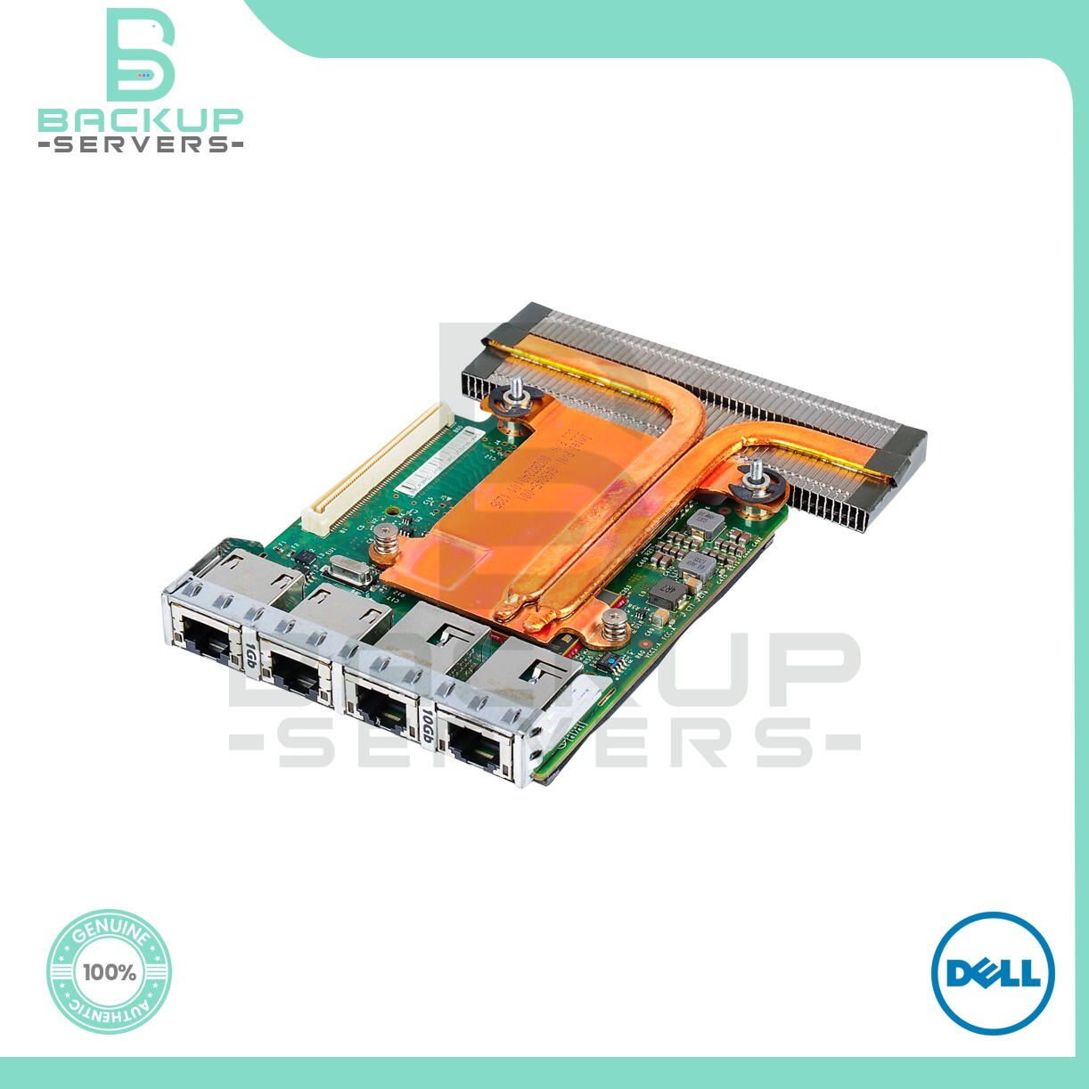 99GTM Dell X540 4-Port 10Gbps PCI-Express RJ-45 Network Daughter Card 099GTM