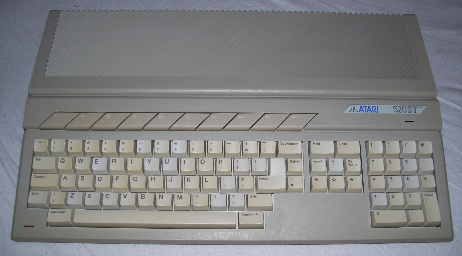 Atari ST 520 STFM Computer 1MB Memory TOS 1.04 PSU Recapped 720K FDD TESTED OK