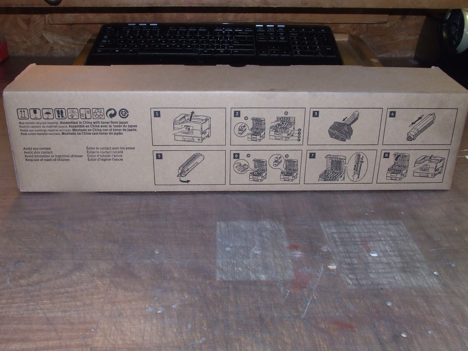OKI Okidata Pro910 / Pro930 /  PRO920WT BLUE Toner P/n 52123503 Genuine OEM
