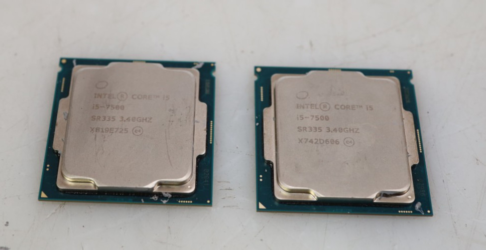 Lot 2x Intel Core i5-7500 3.4GHz Quad Core 6MB 65W FCLGA1151 Processor SR335