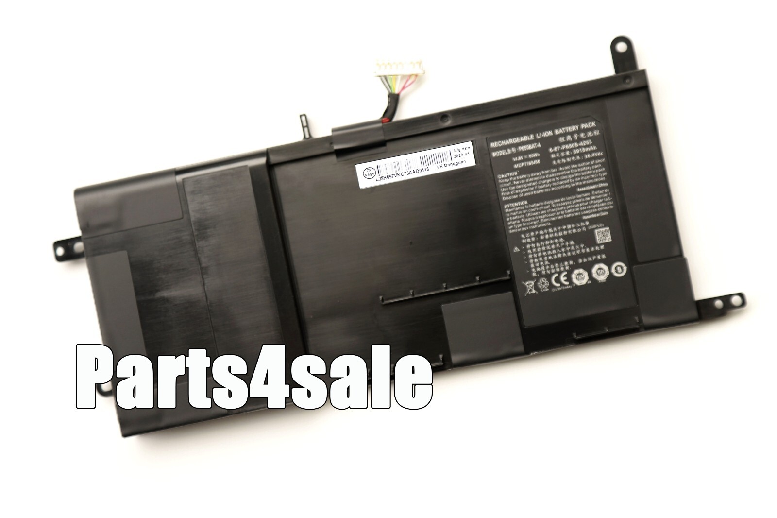 Genuine P650BAT-4 Battery fr Clevo P650SA P650SE 6-87-P650S-4252 6-87-P650S-4U32