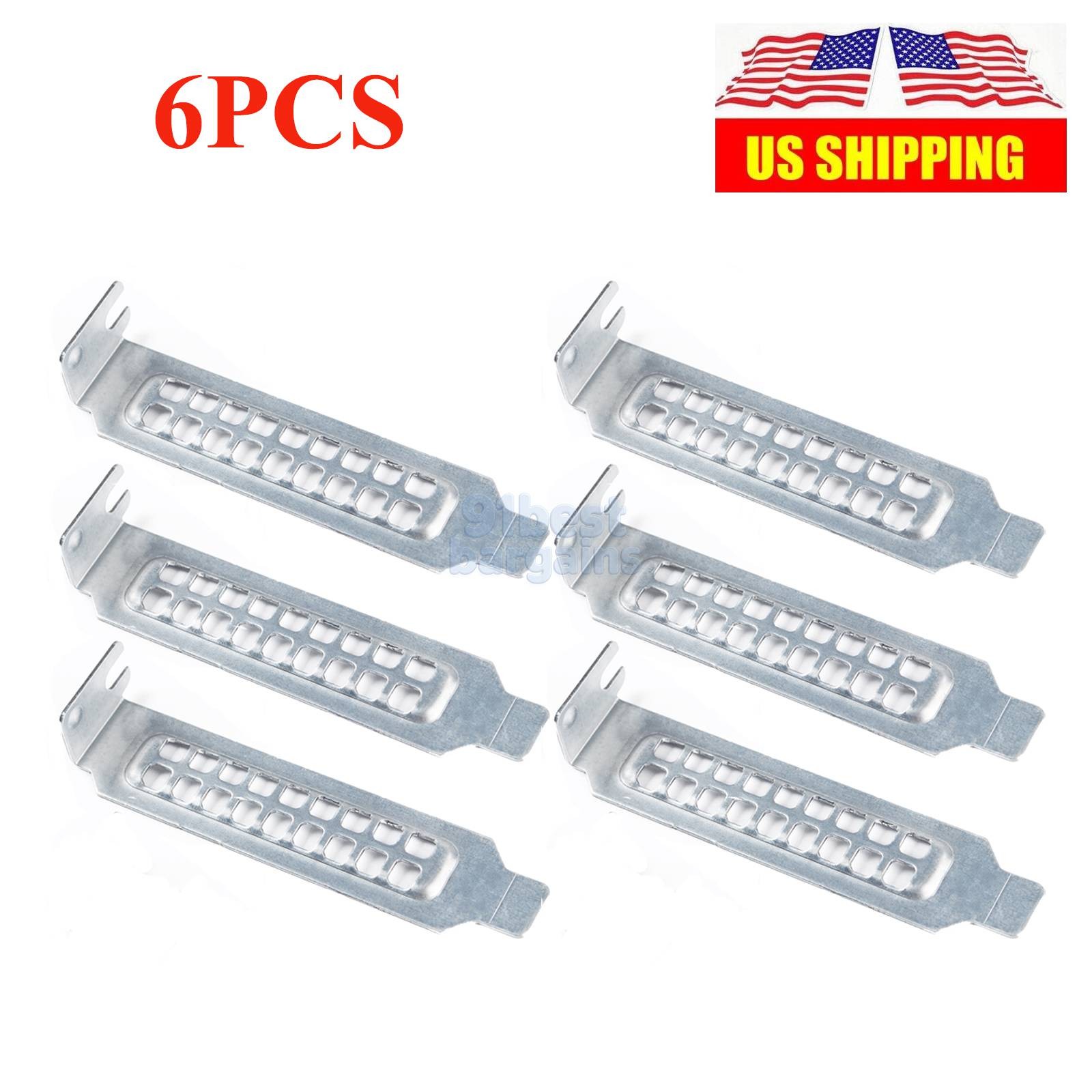 6PCS For Dell XWH74 PCI 14G Low Profile Blank Slot Cover PowerEdge R740 R640