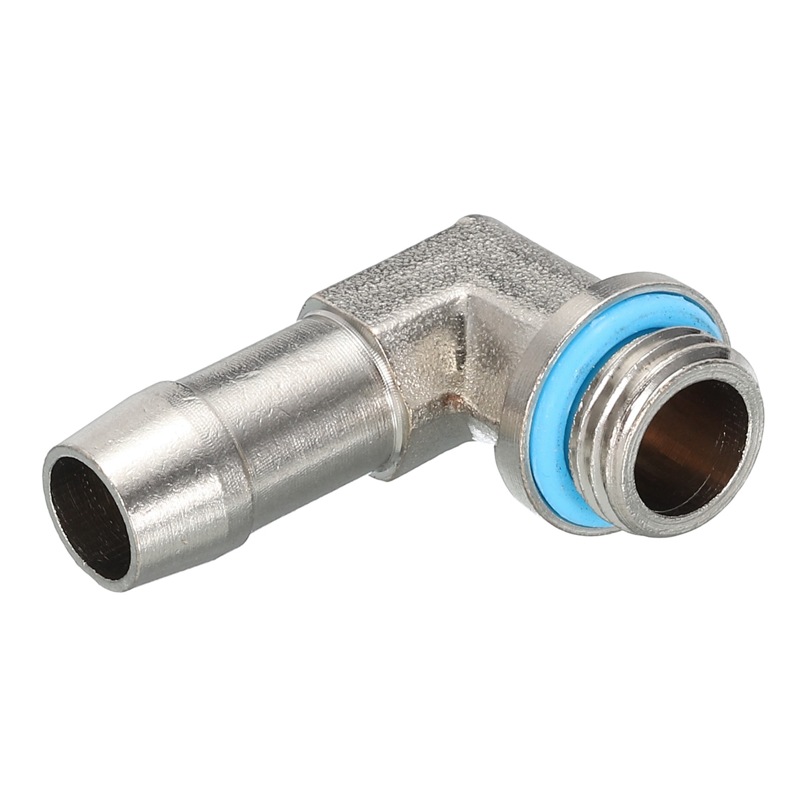 Barb Fitting Adapter G1/4" 90 Degree 11mm OD Soft Tube Hose Connector Two-Touch