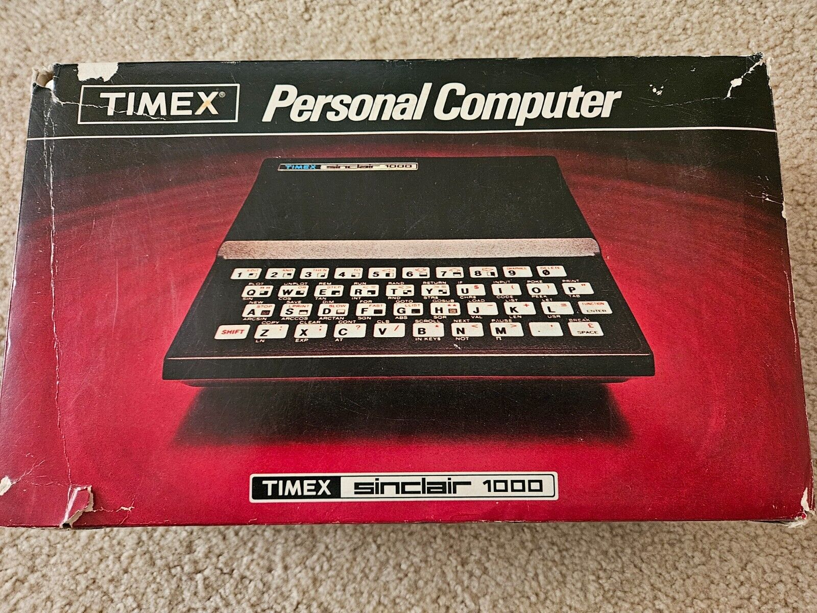 Vintage Timex Sinclair 1000 Computer w/ Box Manual & Accessories - Tested