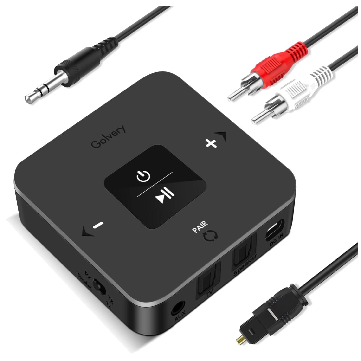 Dual Connection Bluetooth Transmitter - Stereo Sound Quality