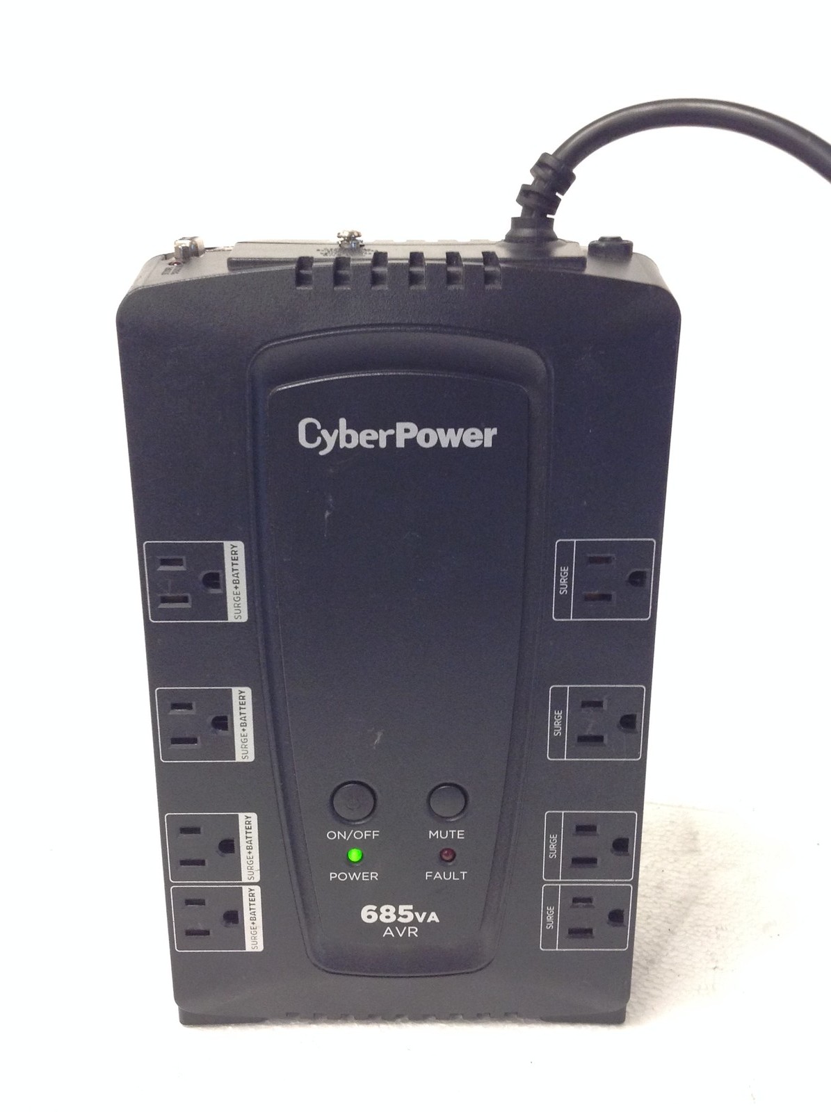 CyberPower CP685AVRa 8-Outlet Uninterruptible Power Supply,No Battery, 