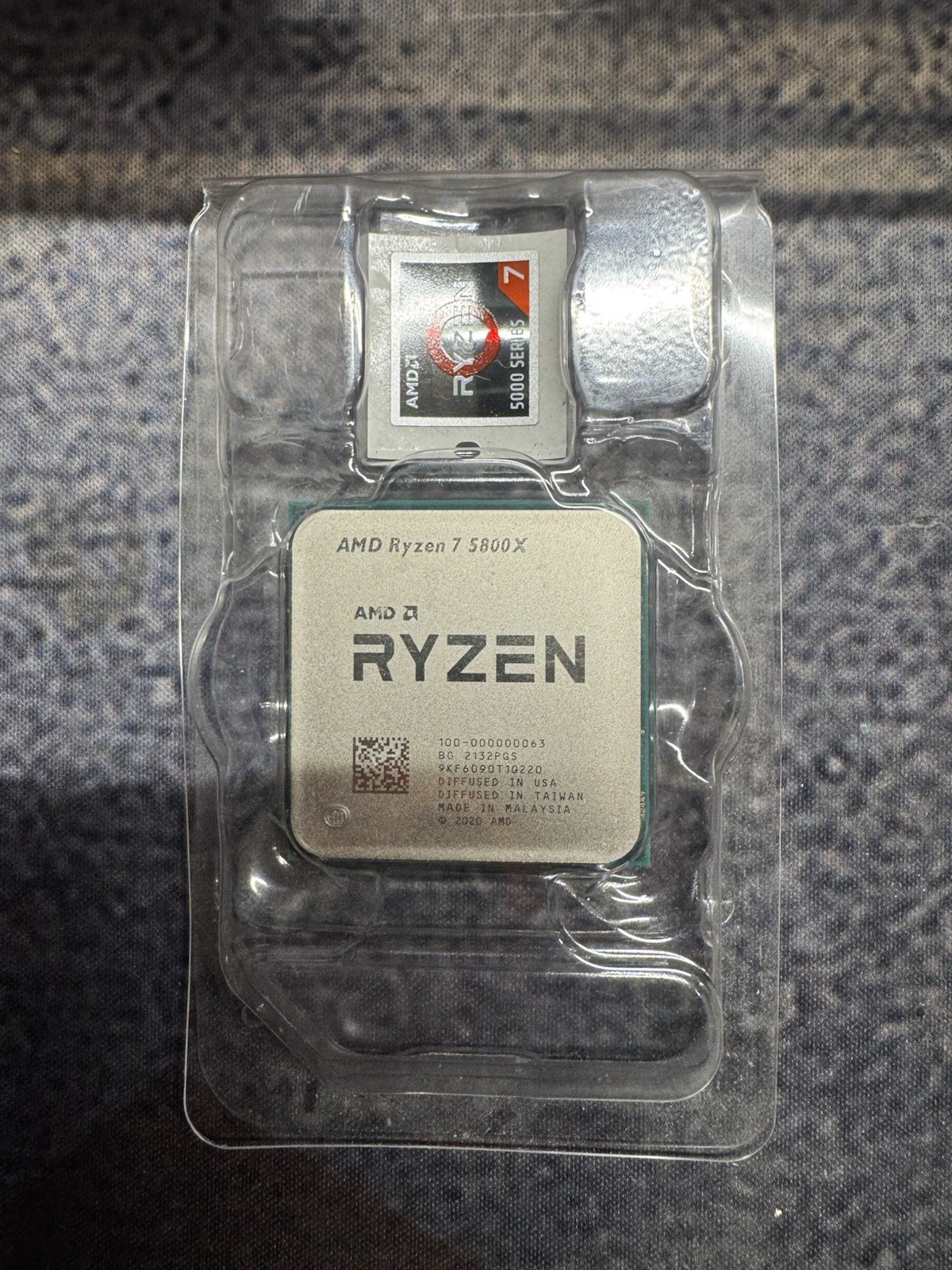 AMD Ryzen 7 5800X Desktop Processor (4.7GHz, 8 Cores, Socket AM4) Tray -...