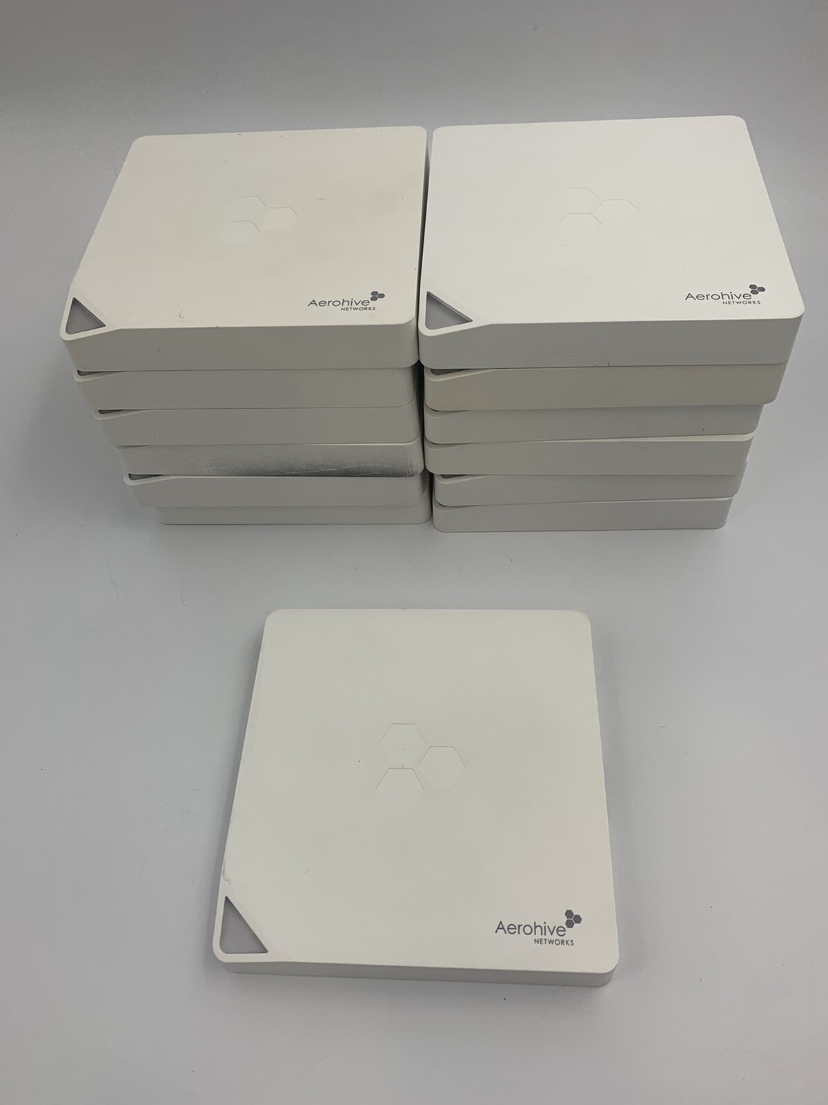 LOT OF (13) Aerohive HiveAP 121 Wireless Access Point Dual Band WiFi 300 Mbps