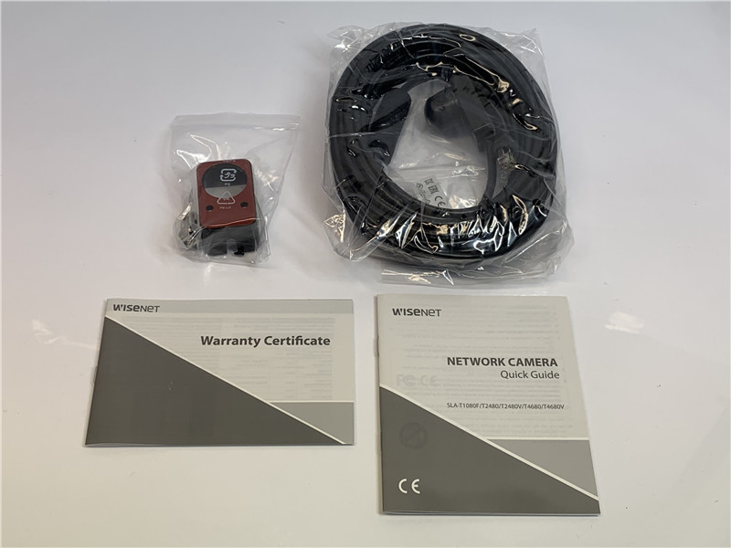 Hanwha Techwin Wisenet SLA-T2480V Lens Module Open Box New