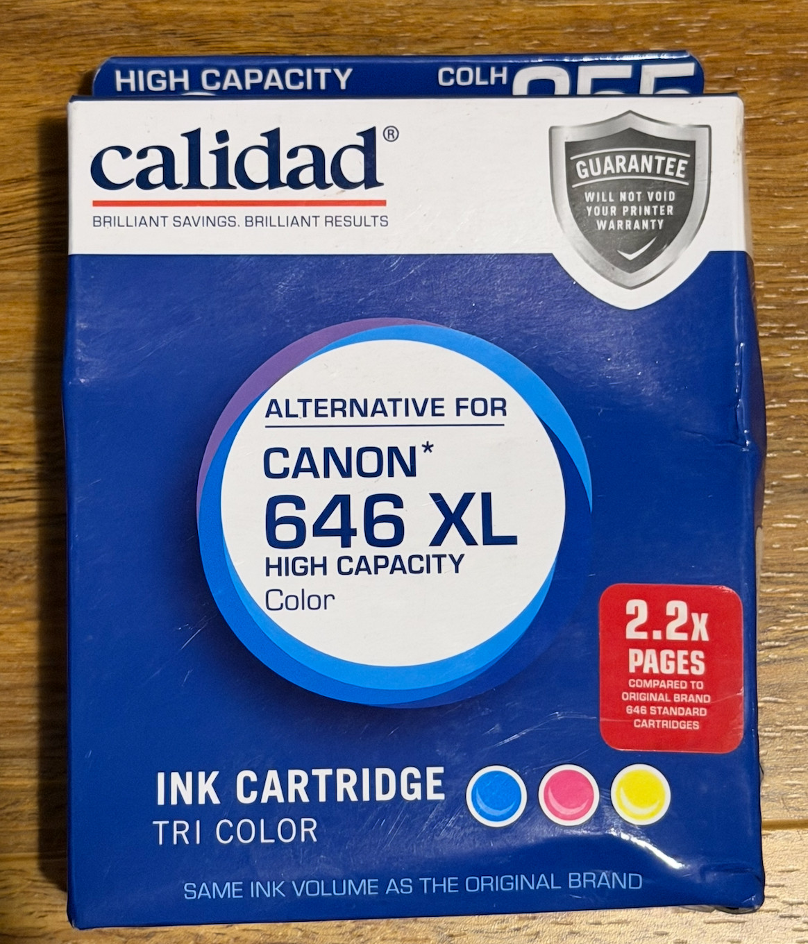 Calidad Compatible Canon CL-646XL Colour High Capacity Ink Cartridge 12.6ml
