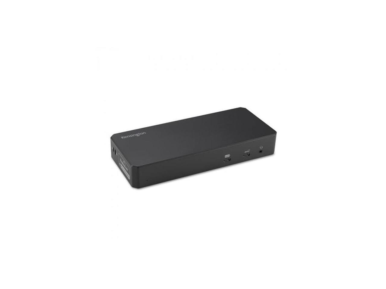 Kensington SD4790P USB-C Quad 4K Displaylink Docking Station, 100W Charging, 3 x