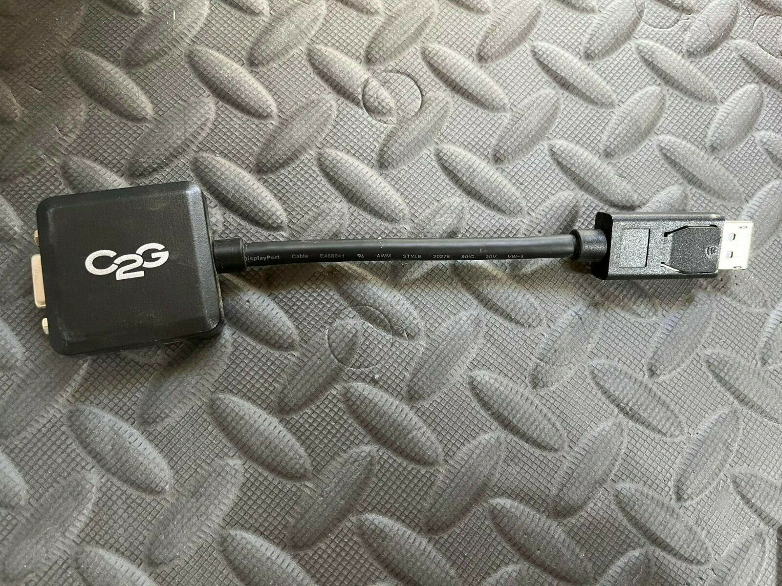 C2G Legrand 54323 8in Display Port Male to VGA Female Active Adapter Convert
