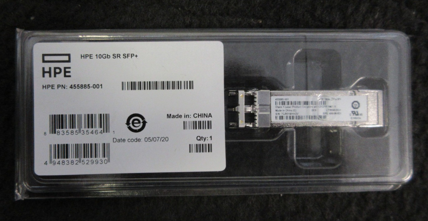 HPE BladeSystem 10Gb SR SFP+  Transceiver 455885-001
