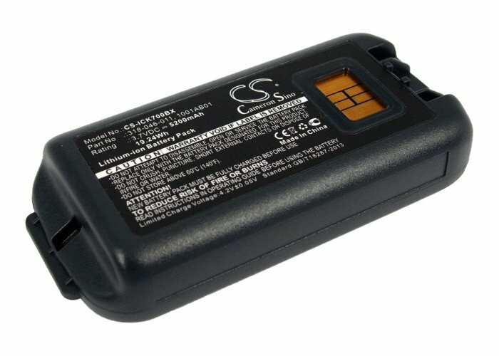 5200mAh Battery For Intermec CK70;CK71;1001AB01;AB02;318-046-001;318-046-011