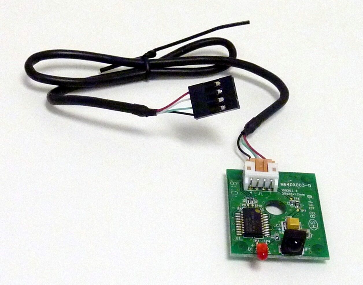 USB Internal Infrared (IR) Receiver with Cable and Custom Mounting Bracket