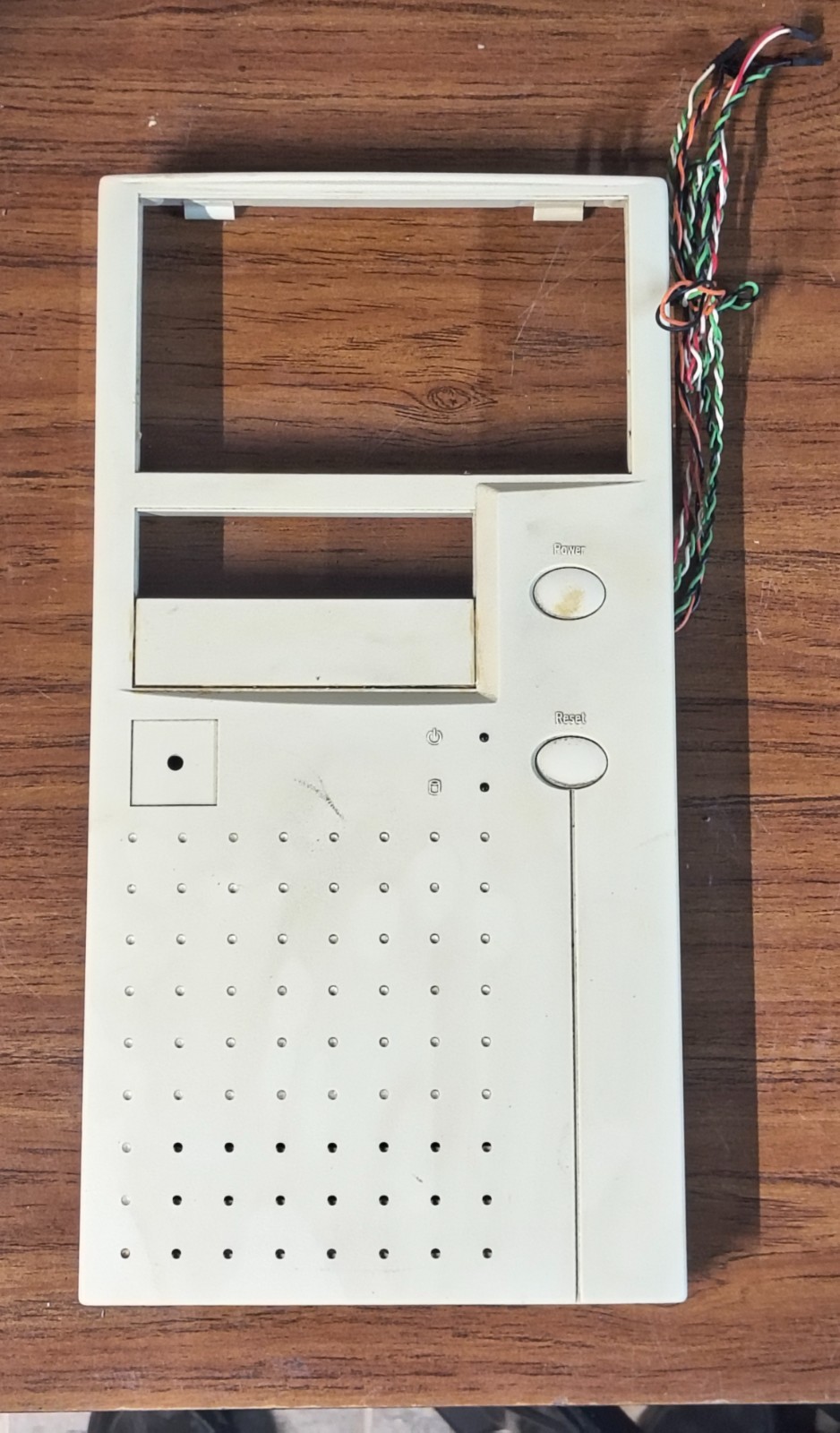 Vintage 90s Generic Beige PC Front Panel / Bezel FK-311 - Rare - Read