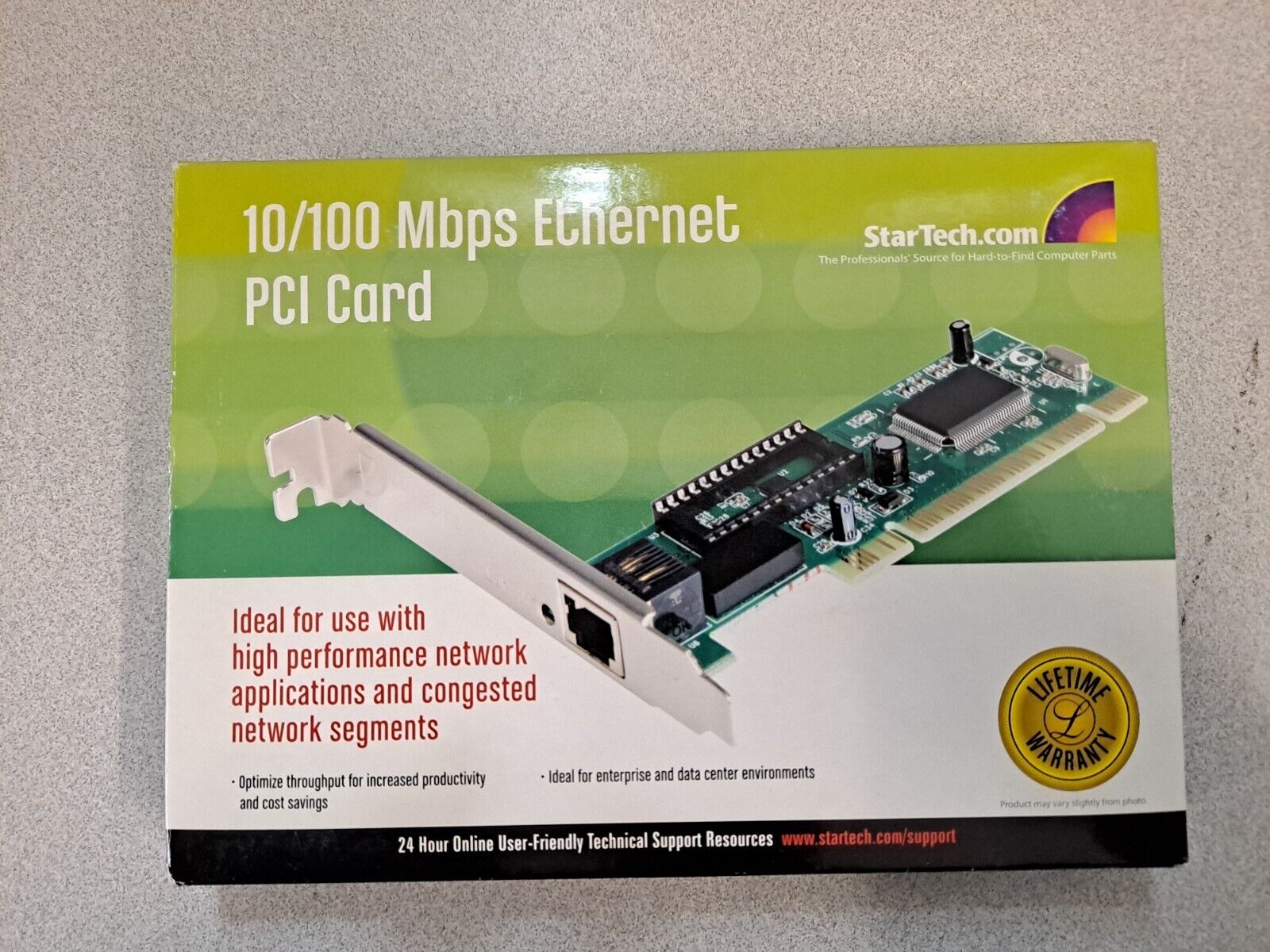 Startech 10/100 Mbps Ethernet PCI Card