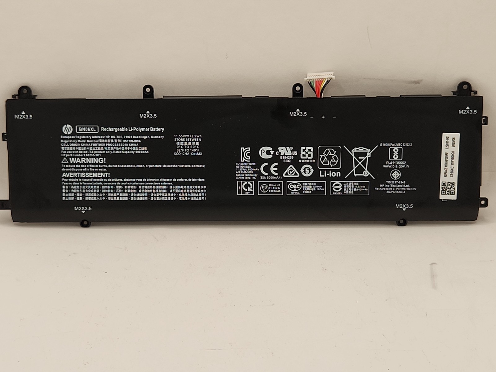 NEW Genuine HP BN06XL Rechargeable Li-Polymer Battery