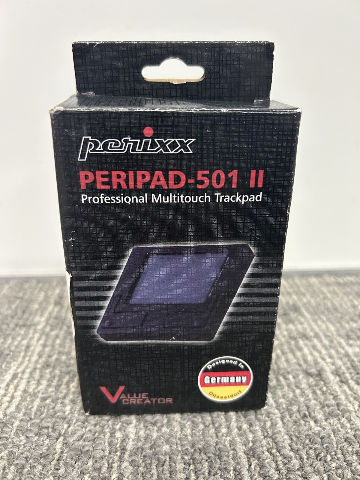 N.O.S. Perixx PERIPAD-501 II Black Wired USB Professional Multitouch Trackpad
