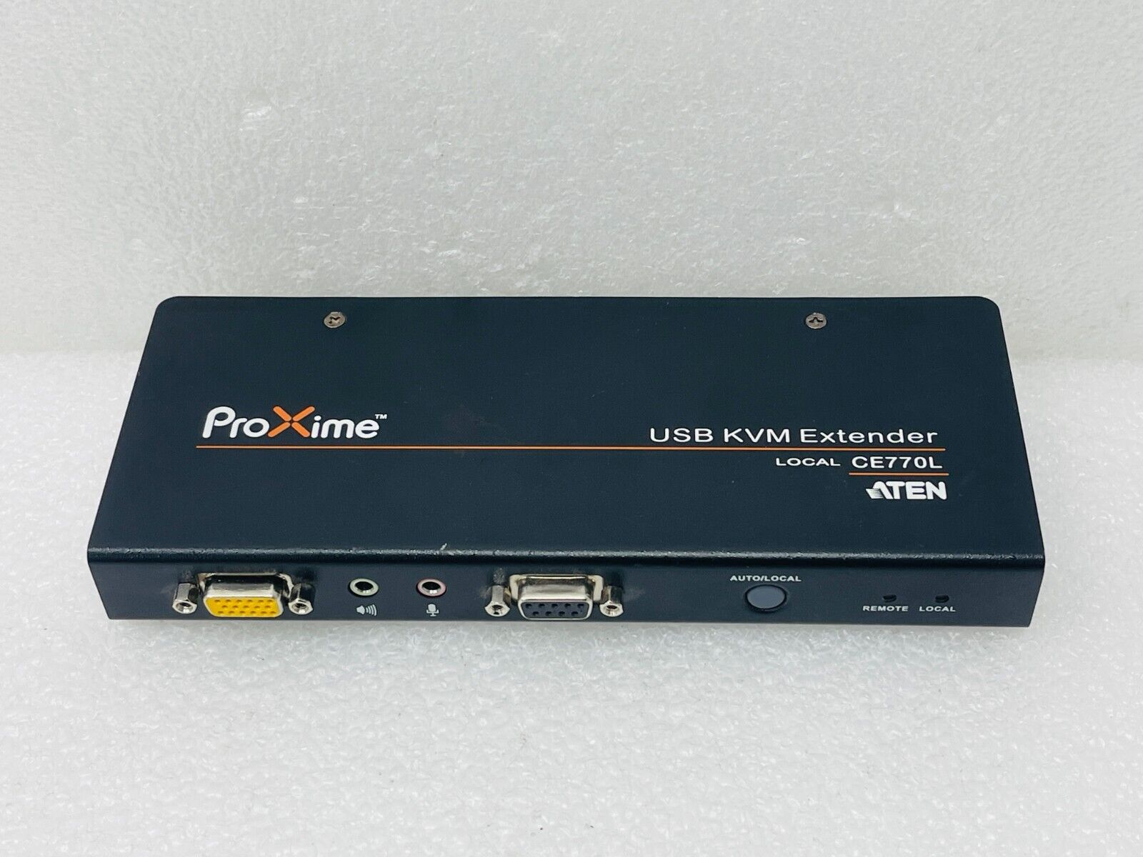ATEN PROXIME USB KVM EXTENDER LOCAL CE770L / No Power Adapter - Used - 