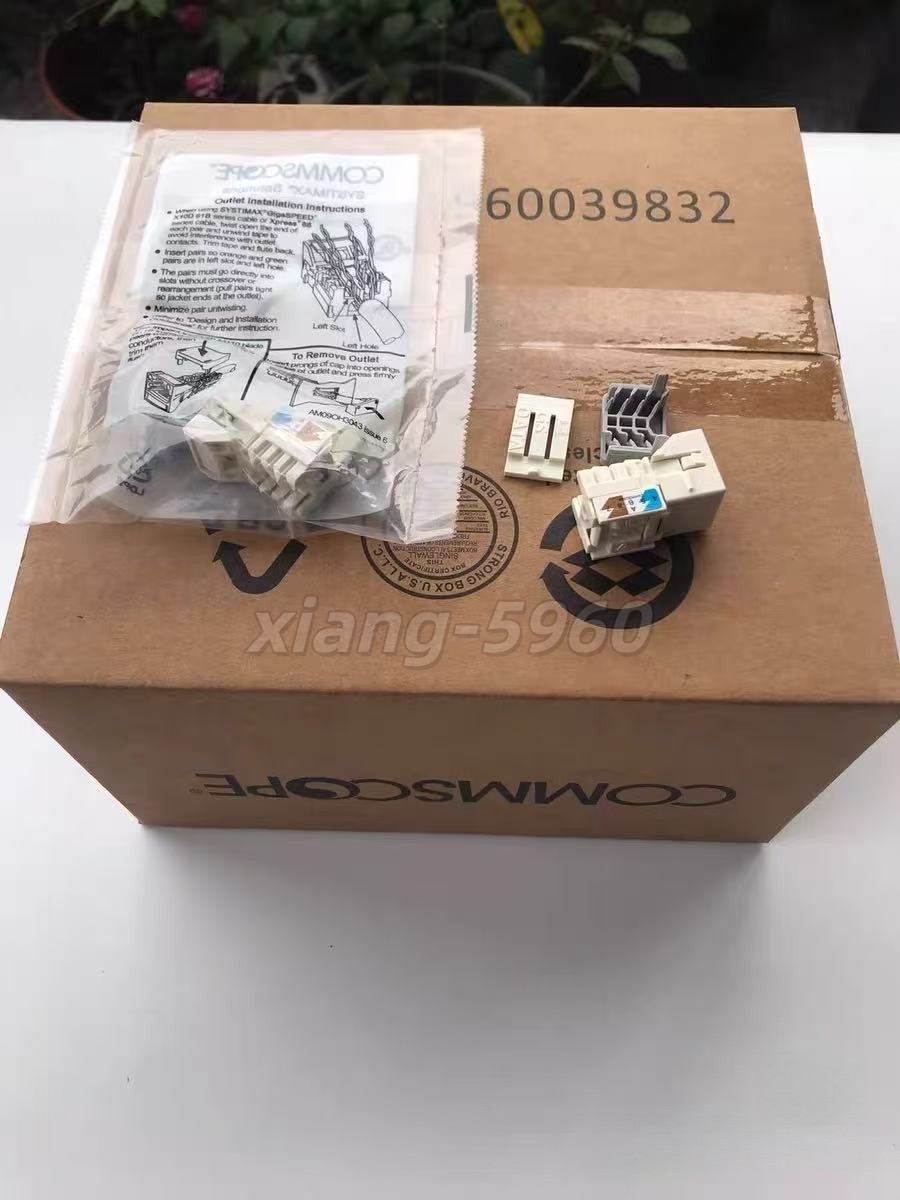CommScope CAT6 MGS400-262 RJ45 network jack, sold at a low price, BOX of 25