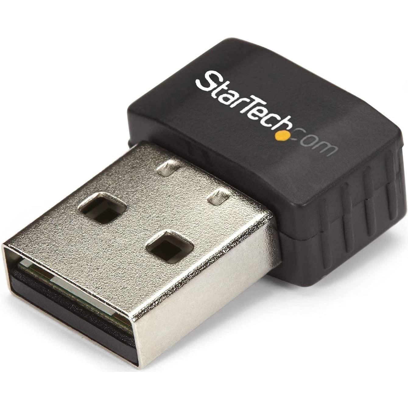 StarTech.com USB433ACD1X1 AC600 Dual-Band Nano USB Wireless Wi-Fi Adapter New