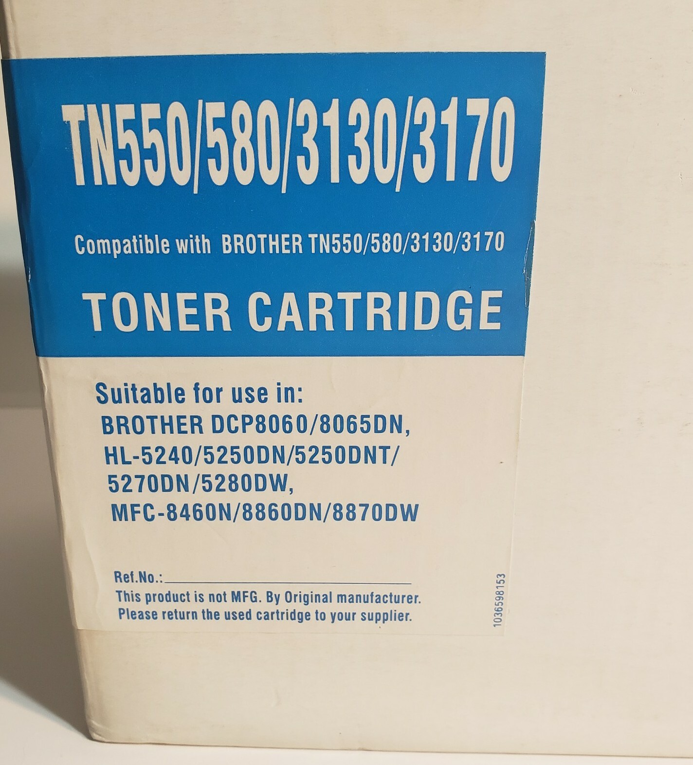Ink Technologies Premium Toner Cartridge Black Ink for Brother Expired Sealed