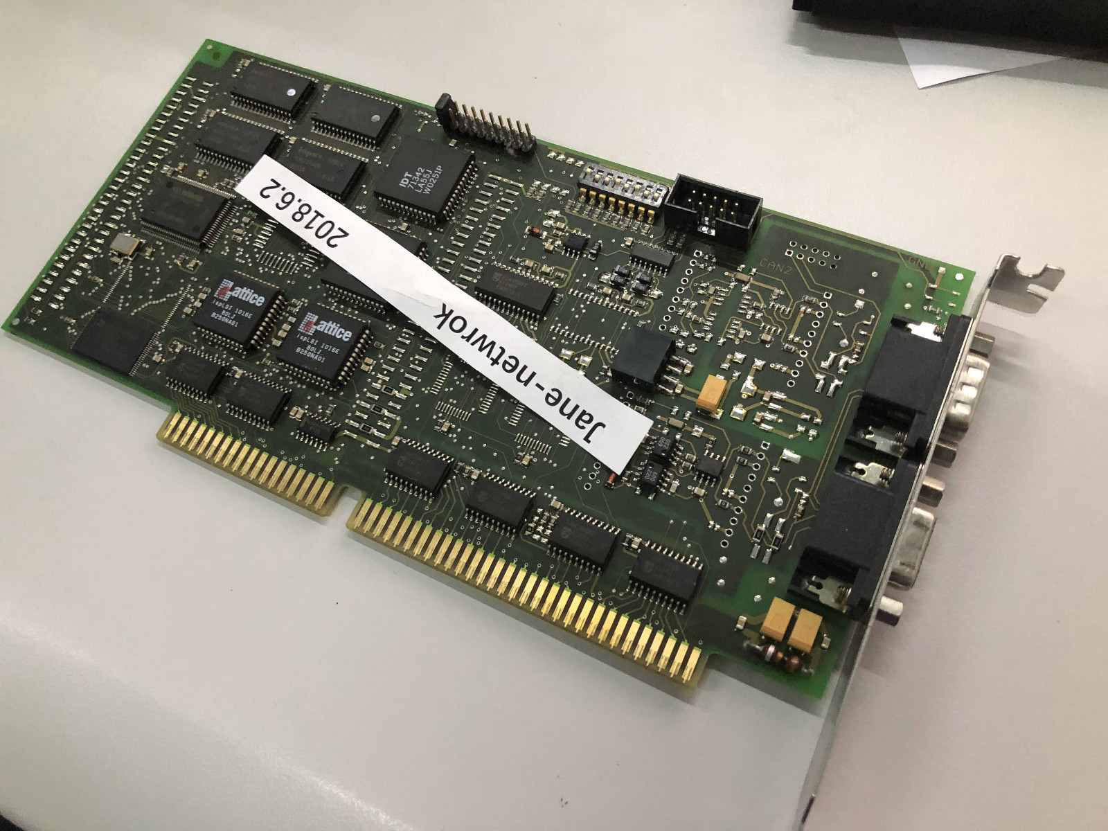 1PCS USED iPC-I 165/ISA V2.10   (by DHL or Fedex 90days Warranty) #J1688