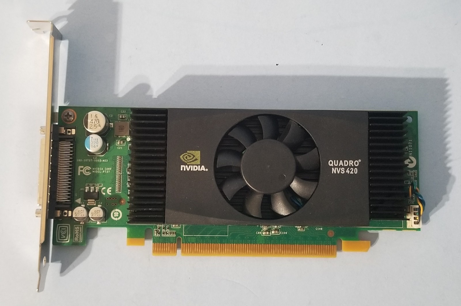 PNY NVIDIA Quadro NVS 420 512MB GDDR3 PCI-E Video Card VCQ420NVS-X16