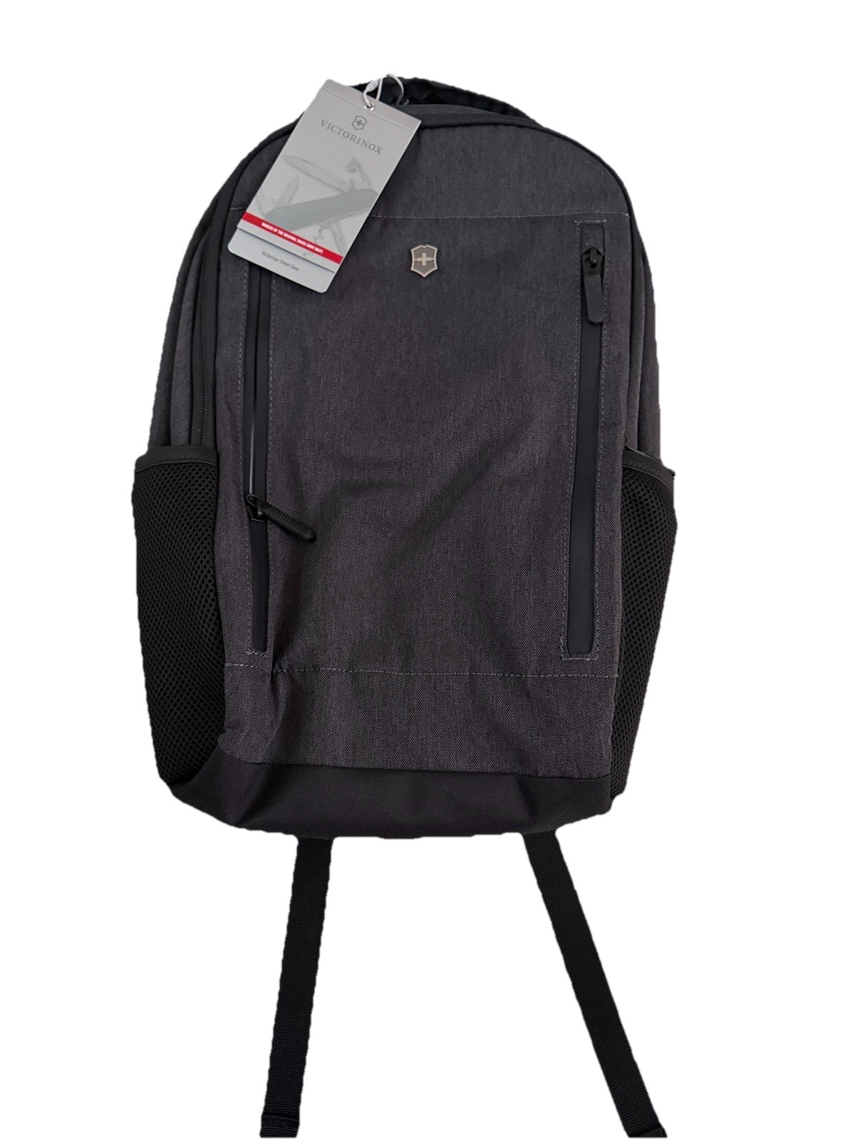 Victorinox Journey Crossing 16" Laptop Backpack 22L Dark Grey Gray  611715