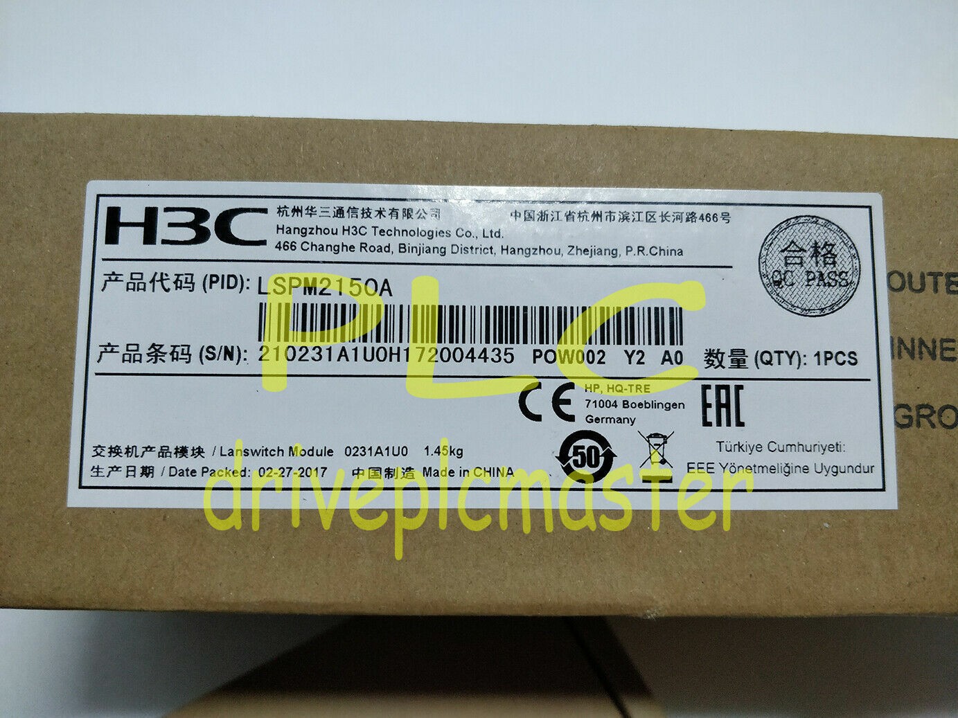 Original HPE JD362A JD362B X361 H3C PSR150-A1 LSPM2150A AC Switch Power Supply