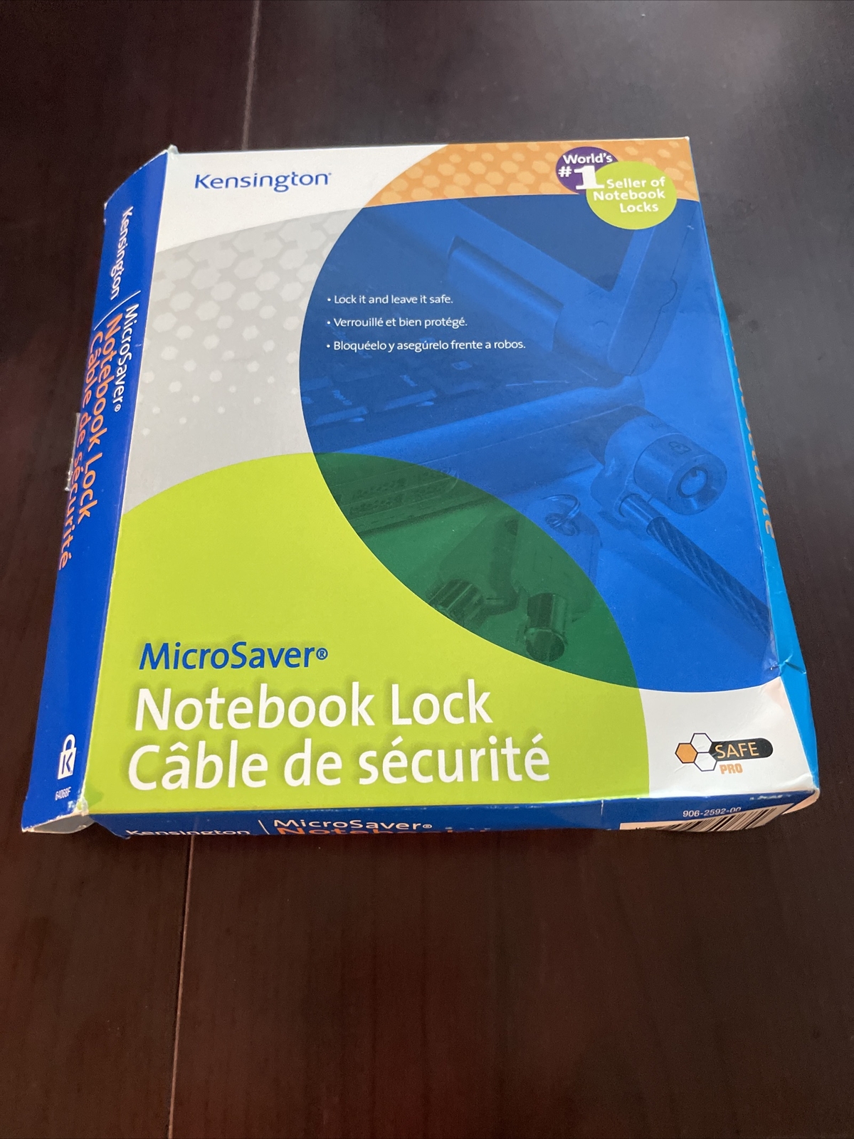Kensington MicroSaver notebook lock new Micro Saver 64025F laptop cable