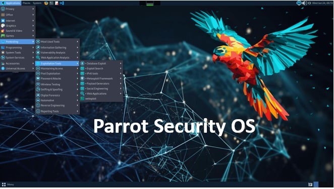 Parrot Security 7.3 on 32 G 3.0 USB. Live or install 